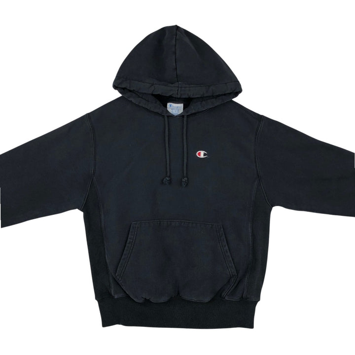Champion REVERSE WEAVE Reverse Weave Sweat Pullover Hoodie Men's M cotton black type Vintage Second Hand