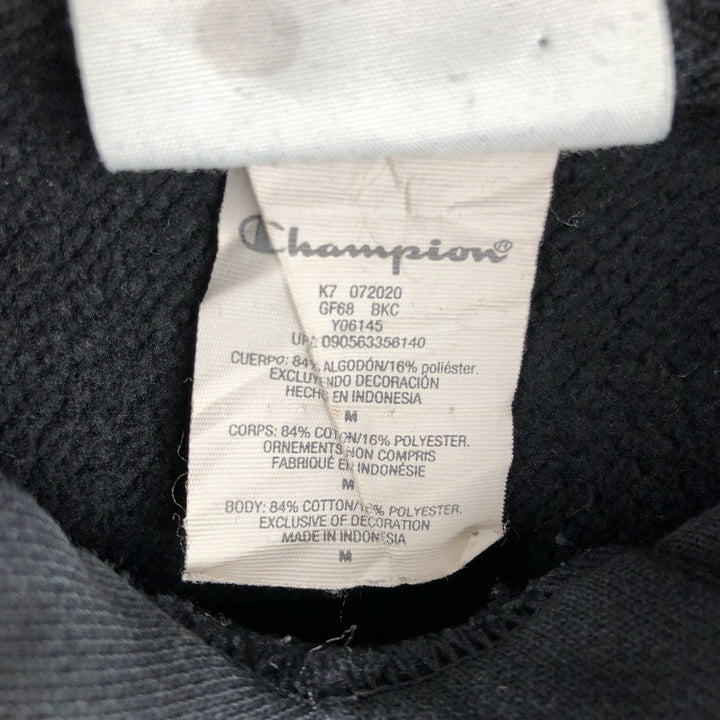 Champion REVERSE WEAVE Reverse Weave Sweat Pullover Hoodie Men's M cotton black type Vintage Second Hand