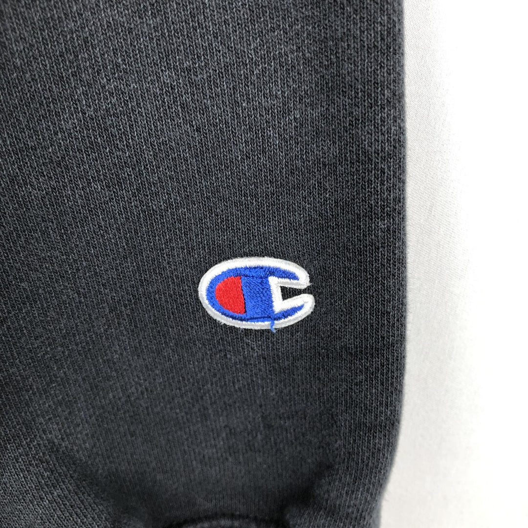 Champion REVERSE WEAVE Reverse Weave Sweat Pullover Hoodie Men's M cotton black type Vintage Second Hand