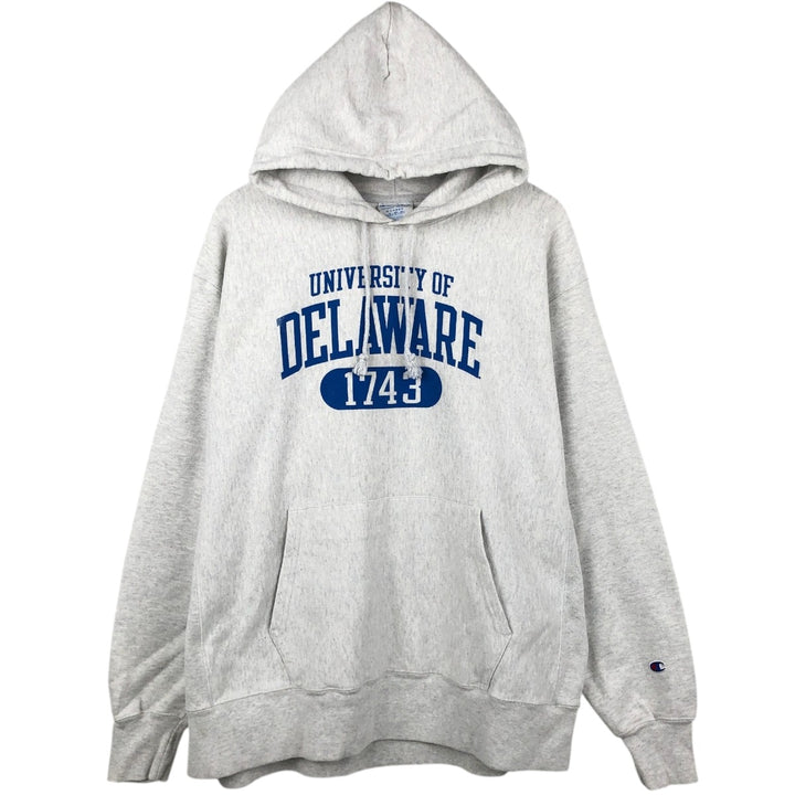 Champion REVERSE WEAVE Reverse Weave College Sweat Pullover Hoodie Men's XL cotton gray type Vintage Second Hand
