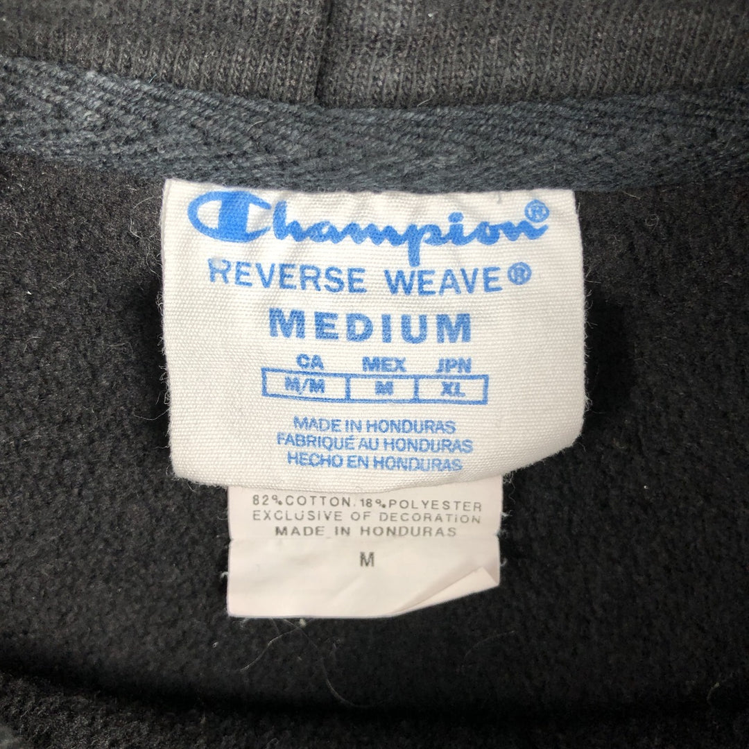 Champion REVERSE WEAVE Reverse Weave Sweat Pullover Hoodie Men's M cotton black type Vintage Second Hand