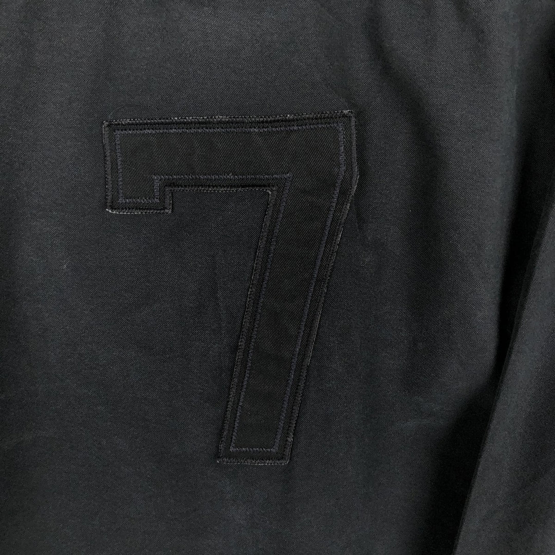 Ralph Lauren POLO RALPH LAUREN embroidered long-sleeved cotton shirt, men's size XXL equivalent. cotton black type Vintage Second Hand