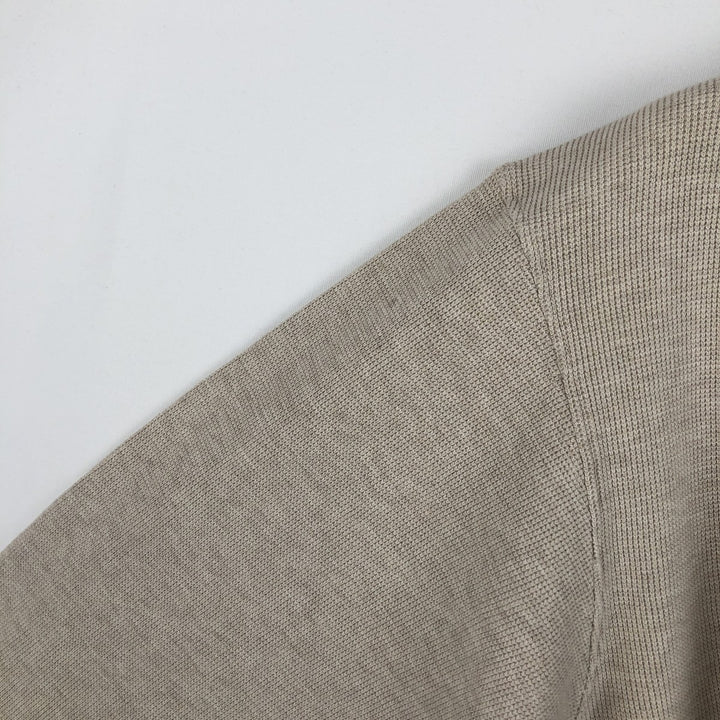 Eddie Bauer Thermal Long-Sleeve T-Shirt, Men's Size S cotton Beige type Vintage Second Hand