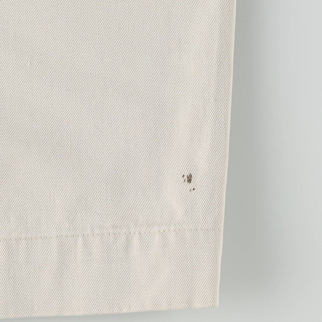 Ralph Lauren POLO GOLF PHILIP SHORT Chino Shorts, Men's Size W34 (approx.) cotton ivory Vintage Second Hand