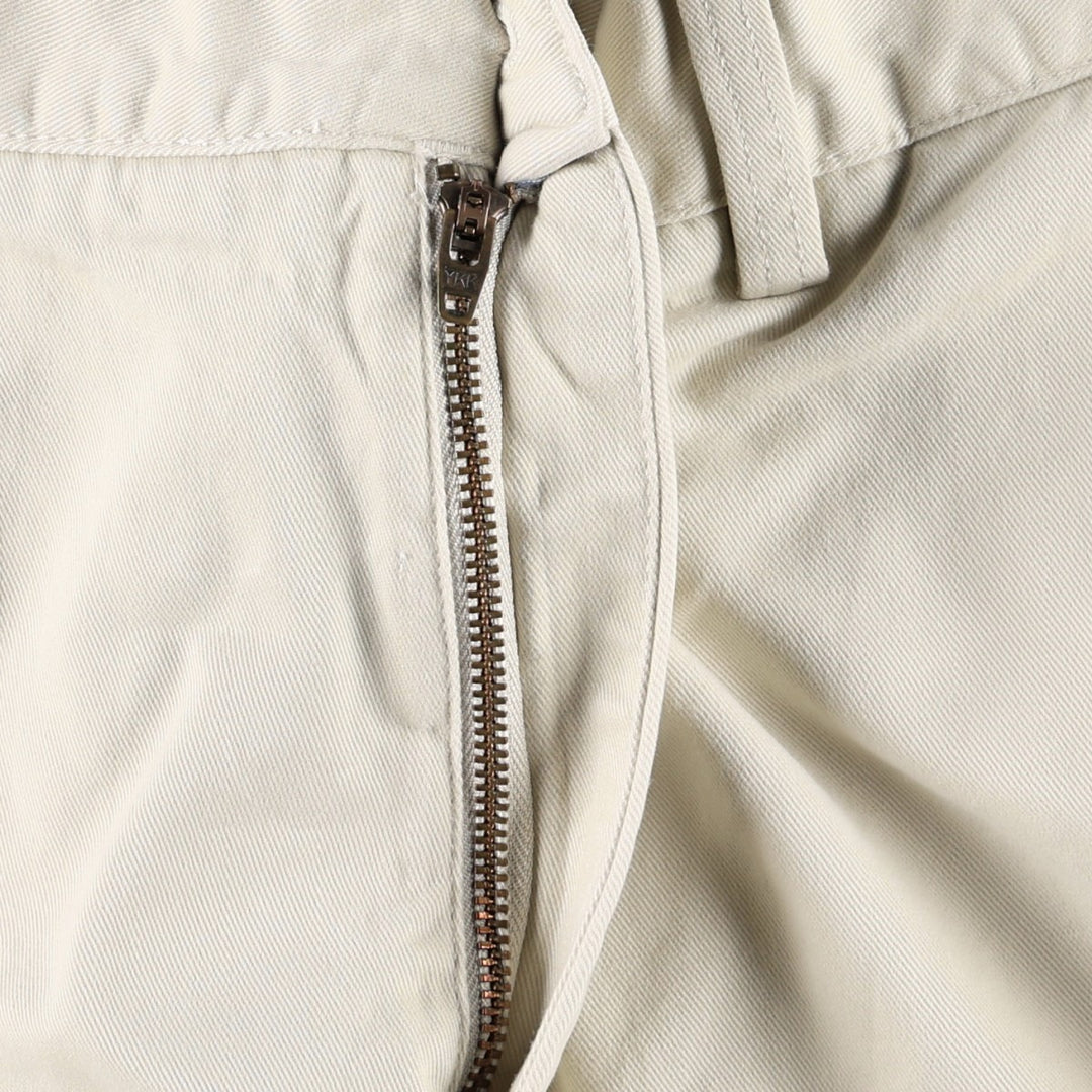 Ralph Lauren POLO RALPH LAUREN CLASSIC FIT 9" Chino Shorts (Men's size W37 equivalent) cotton Beige type Vintage Second Hand