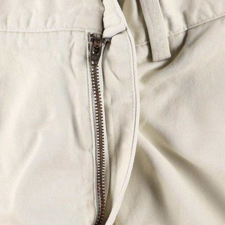 Ralph Lauren POLO RALPH LAUREN CLASSIC FIT 9" Chino Shorts (Men's size W37 equivalent) cotton Beige type Vintage Second Hand