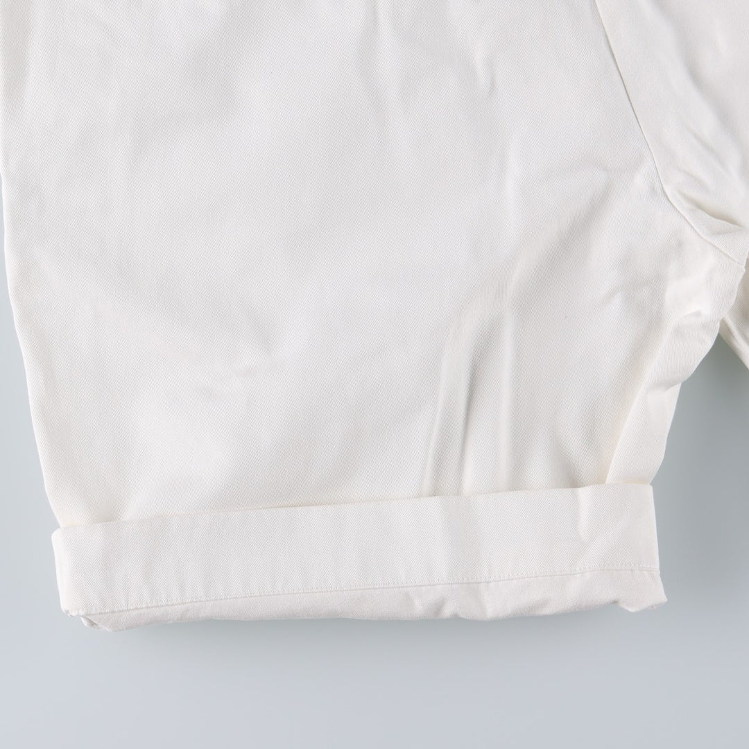 Ralph Lauren POLO RALPH LAUREN CLASSIC FIT 9" Chino Shorts (Men's size W36 equivalent) cotton white type Vintage Second Hand