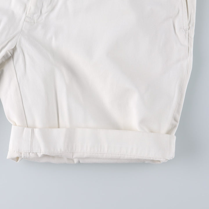 Ralph Lauren POLO RALPH LAUREN CLASSIC FIT 9" Chino Shorts (Men's size W36 equivalent) cotton white type Vintage Second Hand