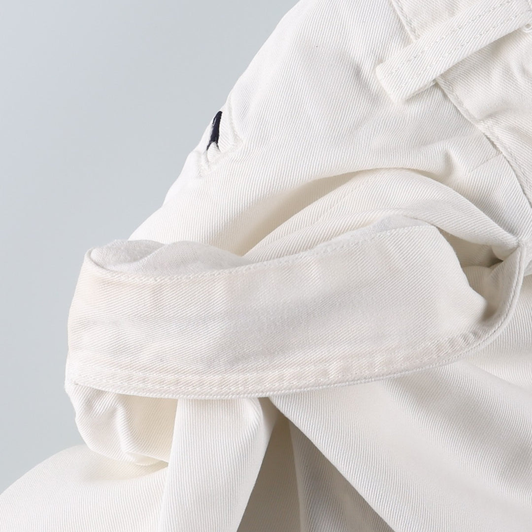 Ralph Lauren POLO RALPH LAUREN CLASSIC FIT 9" Chino Shorts (Men's size W36 equivalent) cotton white type Vintage Second Hand