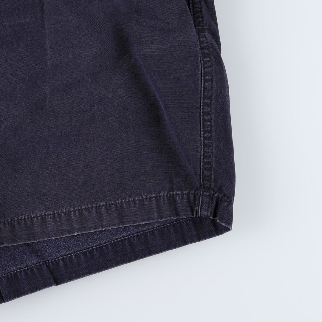 Ralph Lauren POLO by Ralph Lauren Chino Shorts, Men's Size XL (approx.) cotton navy blue type Vintage Second Hand