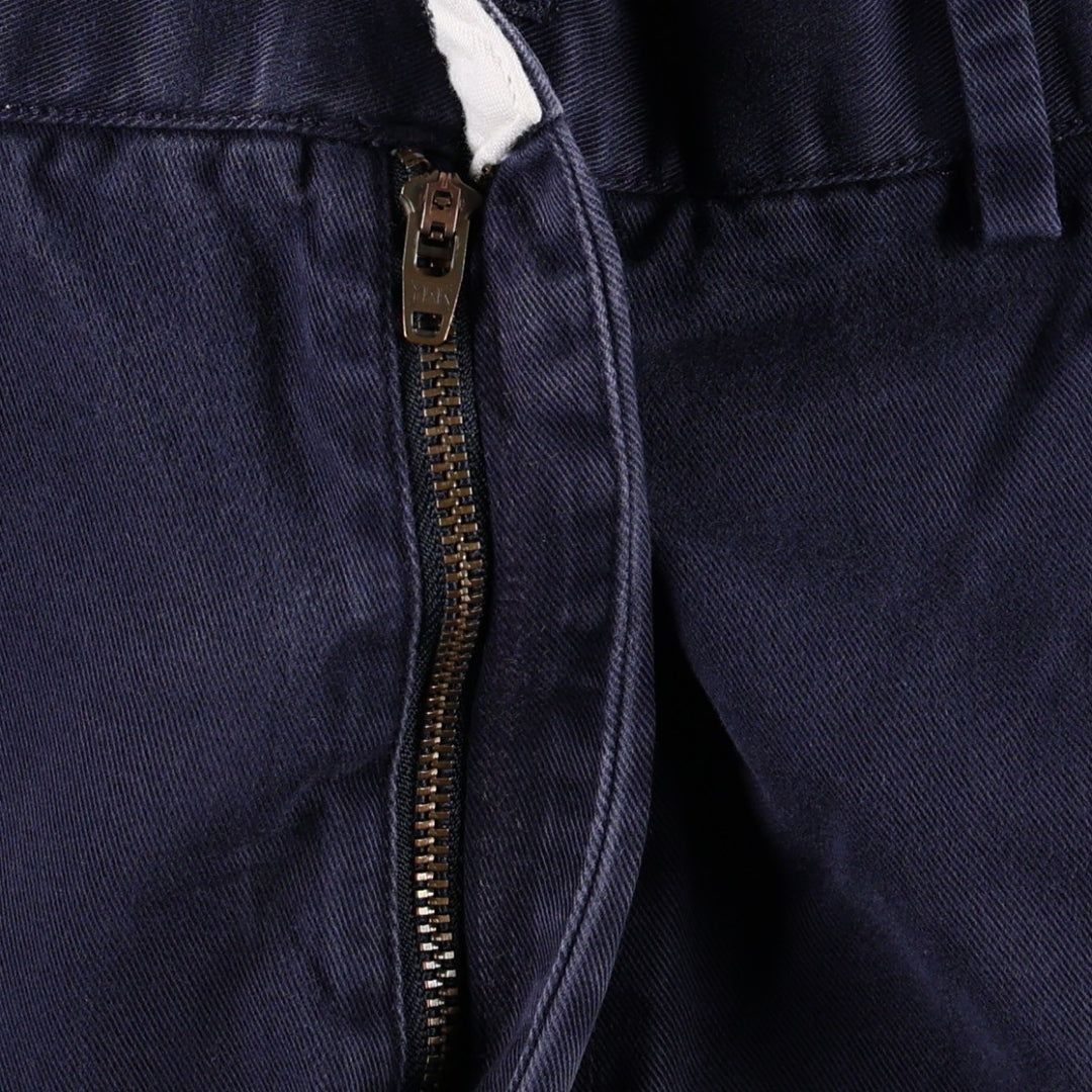 Ralph Lauren POLO by Ralph Lauren PROSPECT SHORT chino shorts, men's size W37 cotton navy blue type Vintage Second Hand