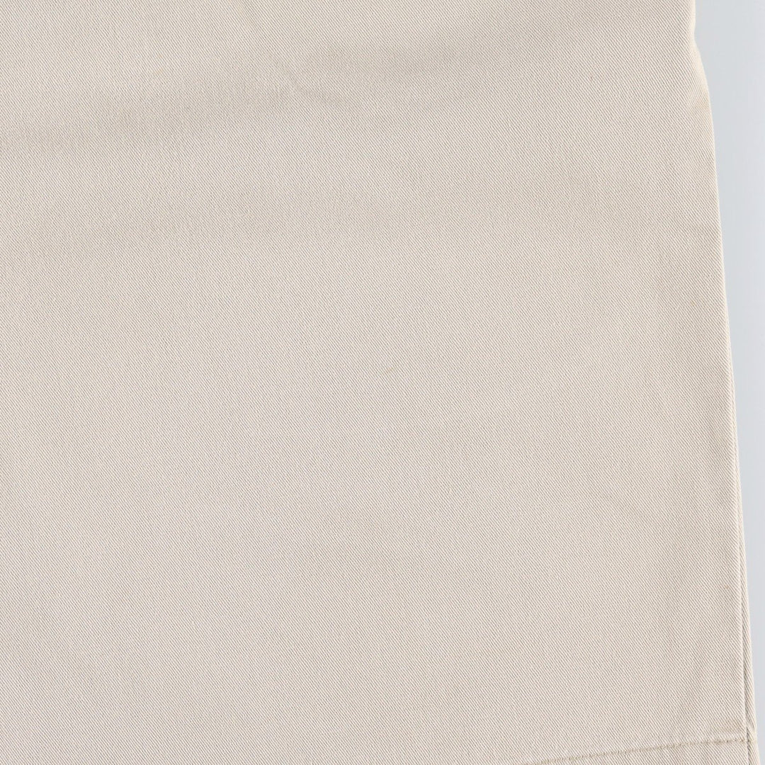 Ralph Lauren POLO by Ralph Lauren TYLER SHORT Two-pleat chino shorts, short pants, men's size W36 cotton Beige type Vintage Second Hand