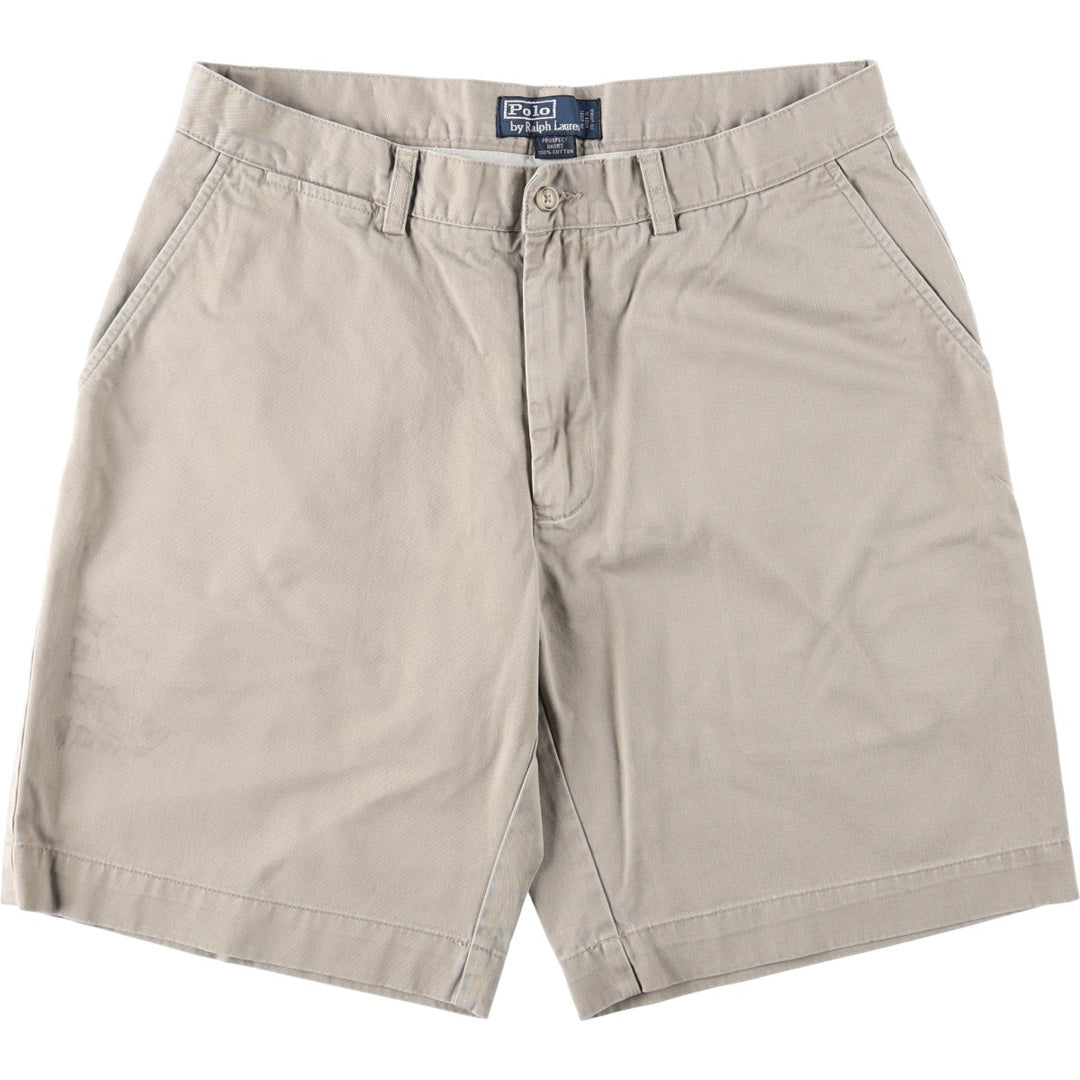 Ralph Lauren POLO by Ralph Lauren PROSPECT SHORT Chino shorts Short pants Men's W34 equivalent cotton Beige type Vintage Second Hand