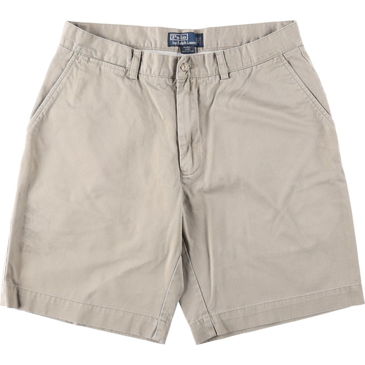 Ralph Lauren POLO by Ralph Lauren PROSPECT SHORT Chino shorts Short pants Men's W34 equivalent cotton Beige type Vintage Second Hand