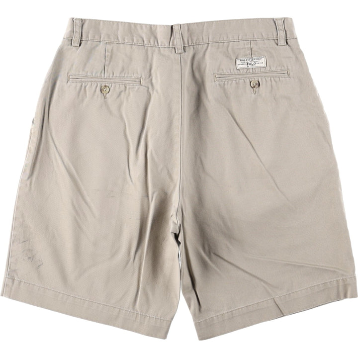 Ralph Lauren POLO by Ralph Lauren PROSPECT SHORT Chino shorts Short pants Men's W34 equivalent cotton Beige type Vintage Second Hand