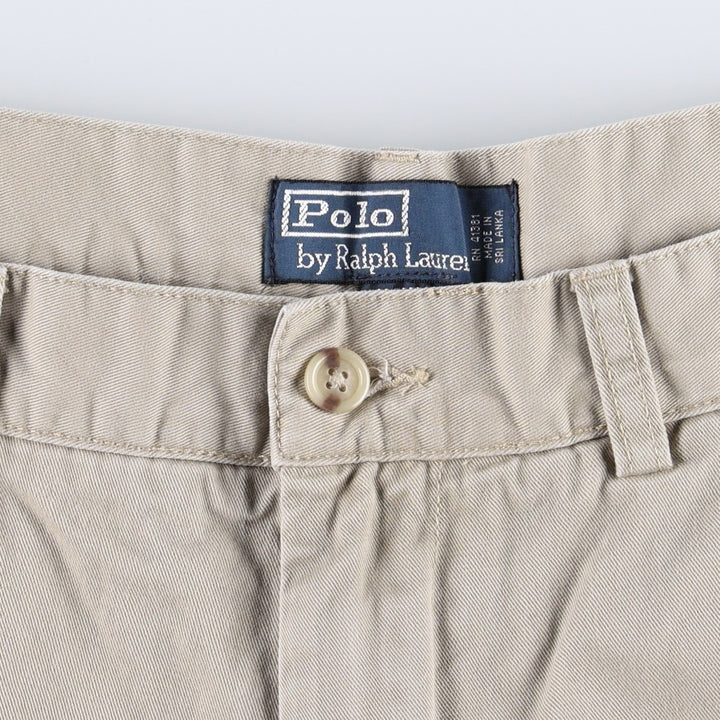 Ralph Lauren POLO by Ralph Lauren PROSPECT SHORT Chino shorts Short pants Men's W34 equivalent cotton Beige type Vintage Second Hand