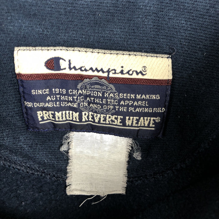 2000'S Champion Premium Reverse Weave Hammer Advertising Sweatshirt (Men's XL equivalent) unclear navy blue type Vintage Second Hand