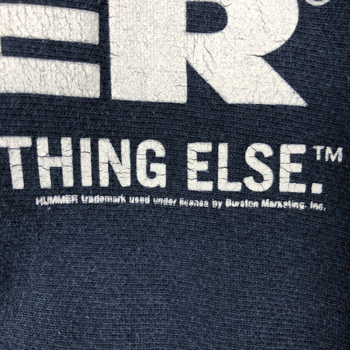 2000'S Champion Premium Reverse Weave Hammer Advertising Sweatshirt (Men's XL equivalent) unclear navy blue type Vintage Second Hand