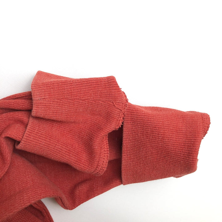 Carhartt Relaxed Fit Henley Neck Thermal Long Tee, Honeycomb, Men's Size L cotton red type reddish brown Vintage Second Hand