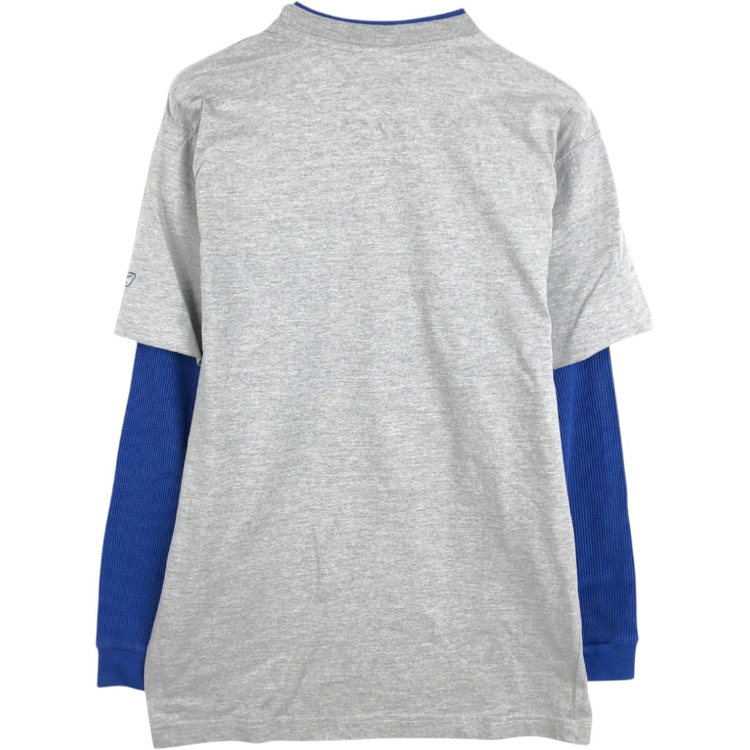 Reebok NFL New York Giants Long-Sleeve T-Shirt (Men's Size M) unclear gray type Vintage Second Hand