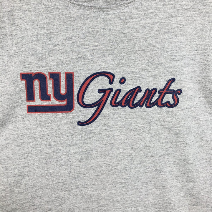 Reebok NFL New York Giants Long-Sleeve T-Shirt (Men's Size M) unclear gray type Vintage Second Hand