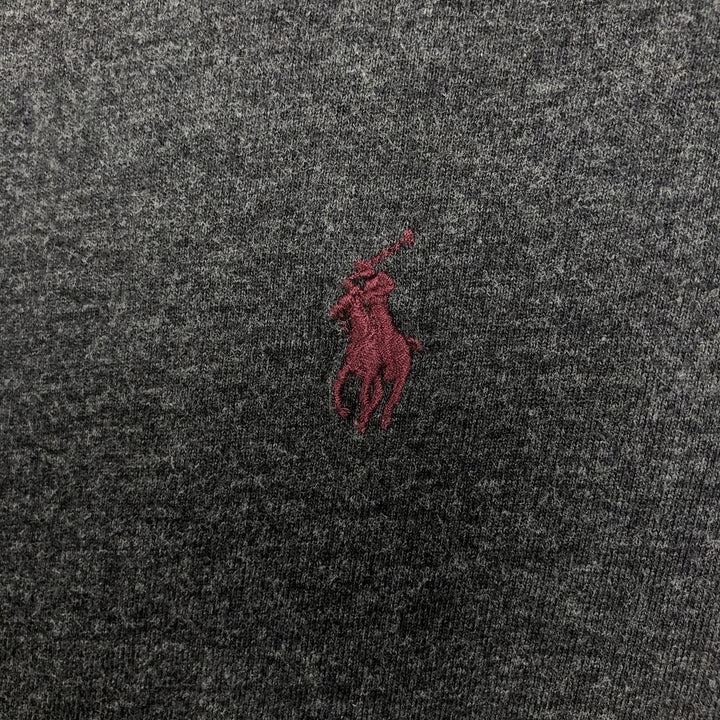 Ralph Lauren POLO by Ralph Lauren long-sleeved T-shirt, men's size L cotton Charcoal Vintage Second Hand