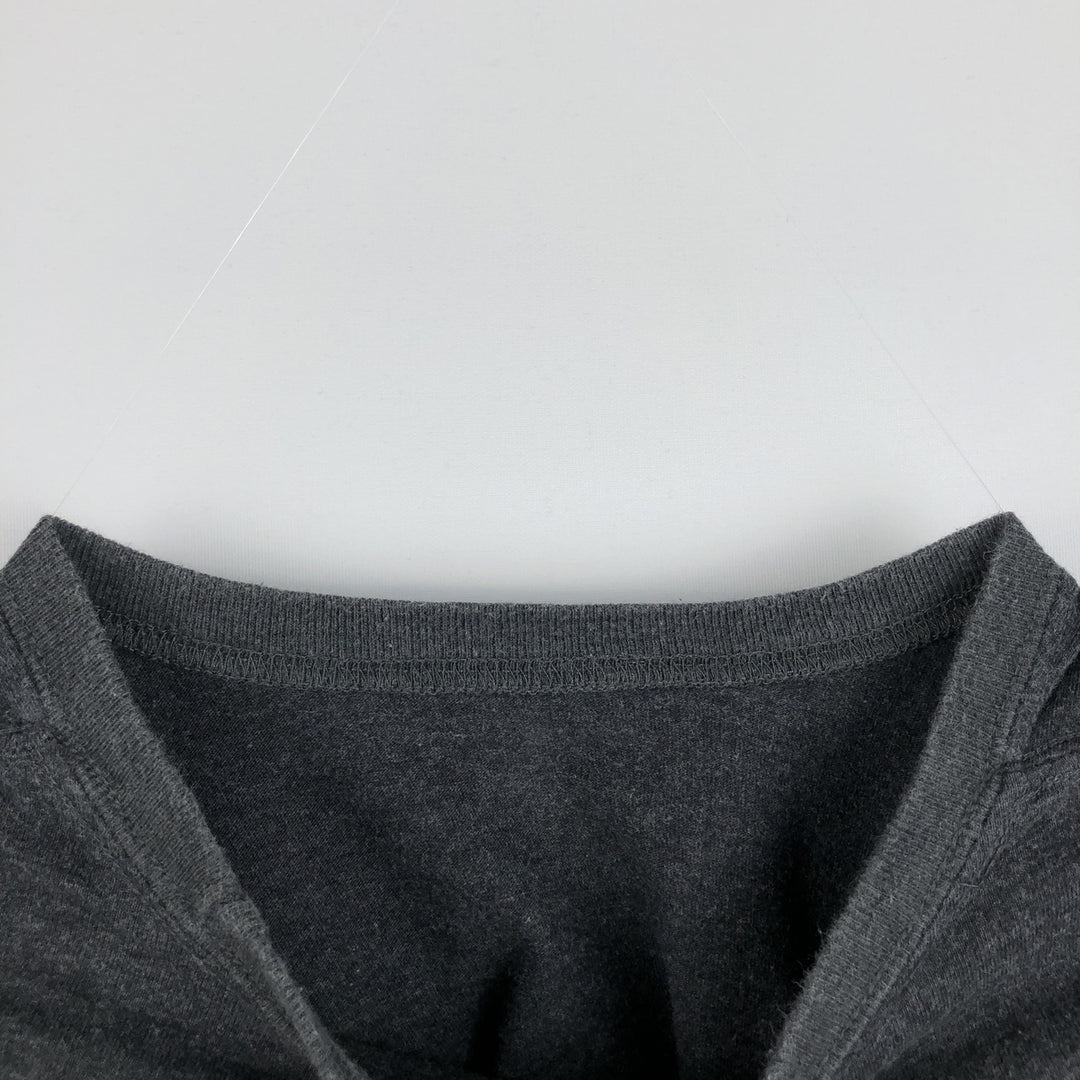 Ralph Lauren POLO by Ralph Lauren long-sleeved T-shirt, men's size L cotton Charcoal Vintage Second Hand
