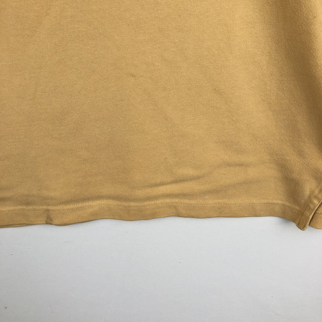 St. John's Bay Thermal Long-Sleeve T-Shirt, Men's Size L (equivalent) cotton orange type Vintage Second Hand