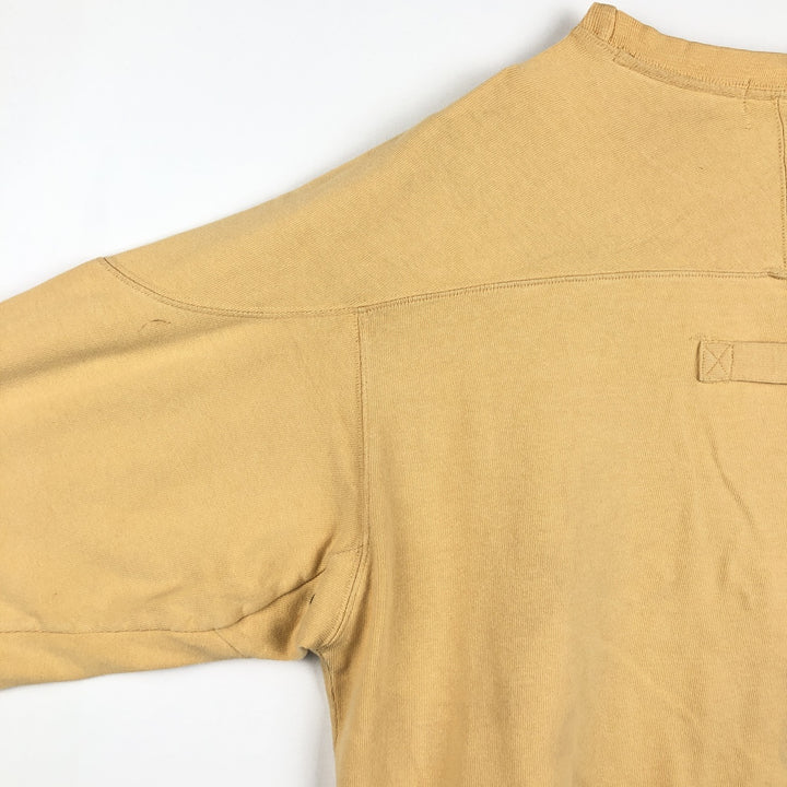 St. John's Bay Thermal Long-Sleeve T-Shirt, Men's Size L (equivalent) cotton orange type Vintage Second Hand