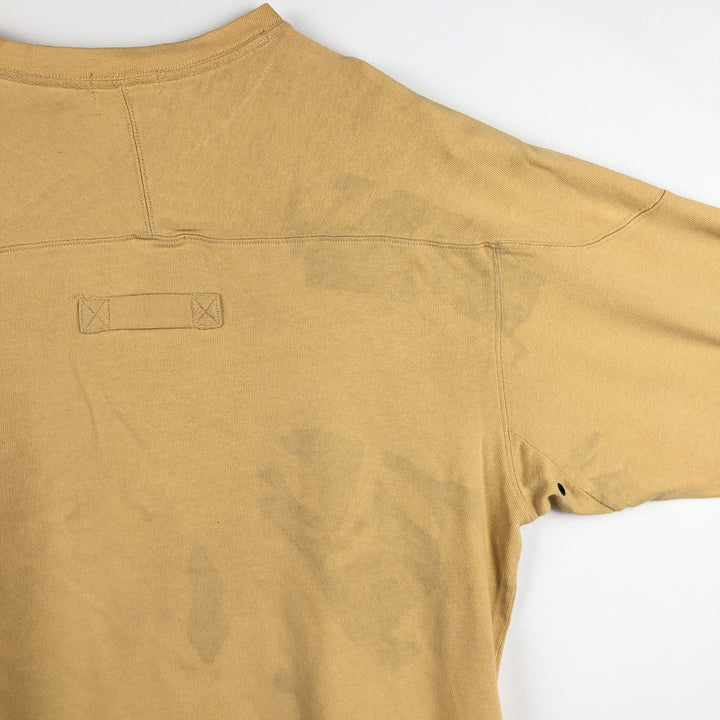 St. John's Bay Thermal Long-Sleeve T-Shirt, Men's Size L (equivalent) cotton orange type Vintage Second Hand