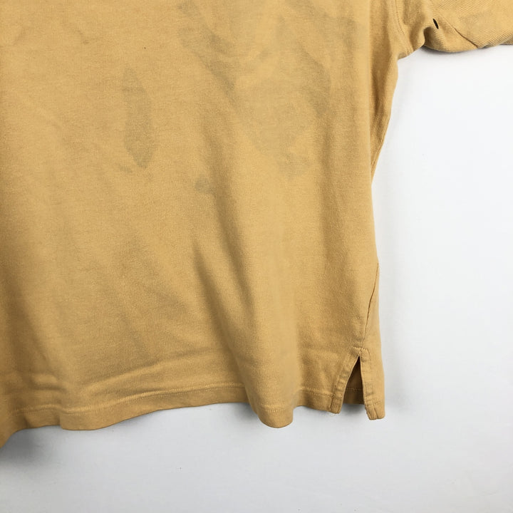 St. John's Bay Thermal Long-Sleeve T-Shirt, Men's Size L (equivalent) cotton orange type Vintage Second Hand