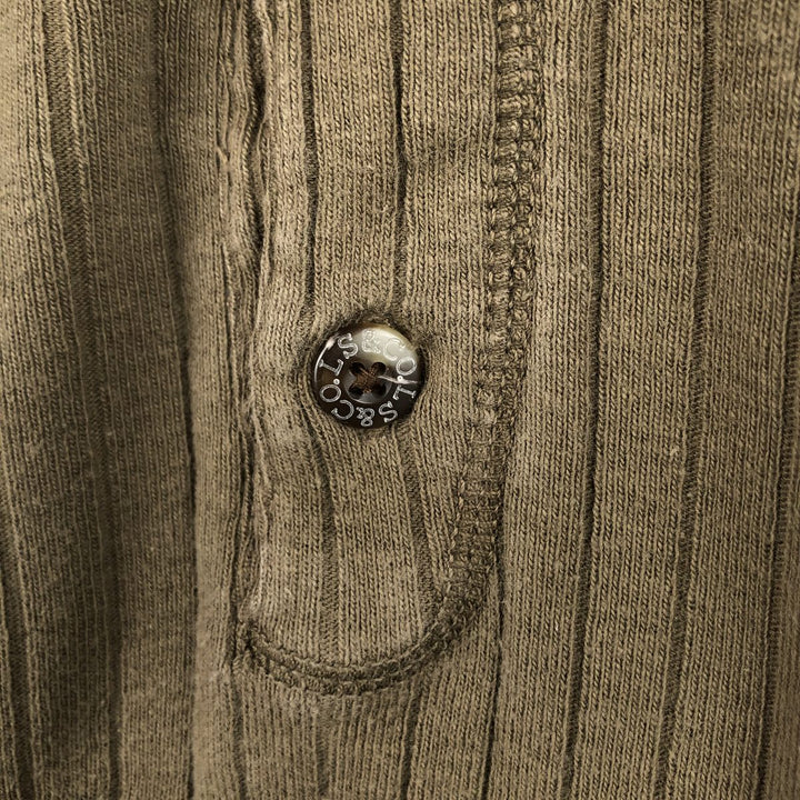 Levi's Thermal Long-Sleeve Waffle T-Shirt, Men's Size XL (equivalent) cotton Khaki type Vintage Second Hand