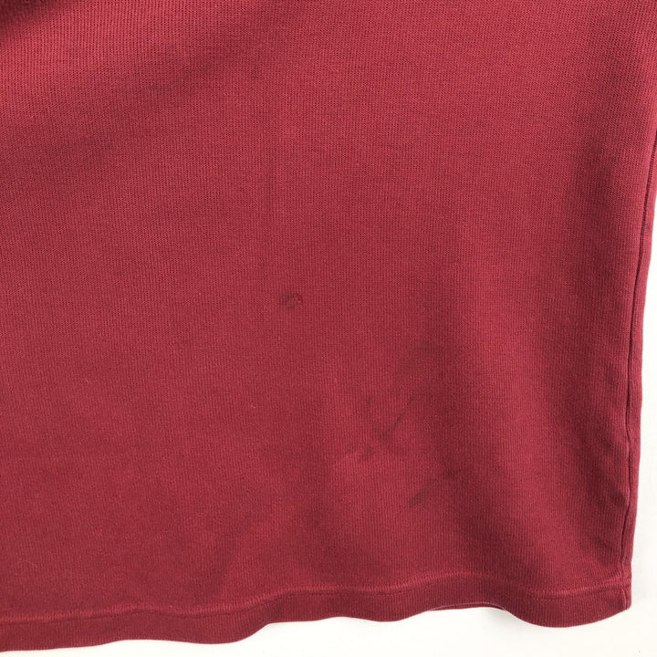Eddie Bauer long-sleeved T-shirt, men's size L unclear wine-red Vintage Second Hand