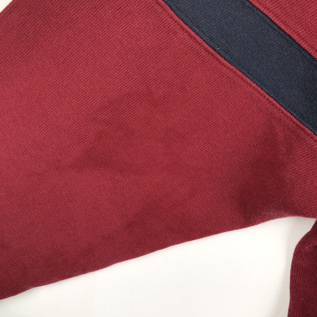 Eddie Bauer long-sleeved T-shirt, men's size L unclear wine-red Vintage Second Hand