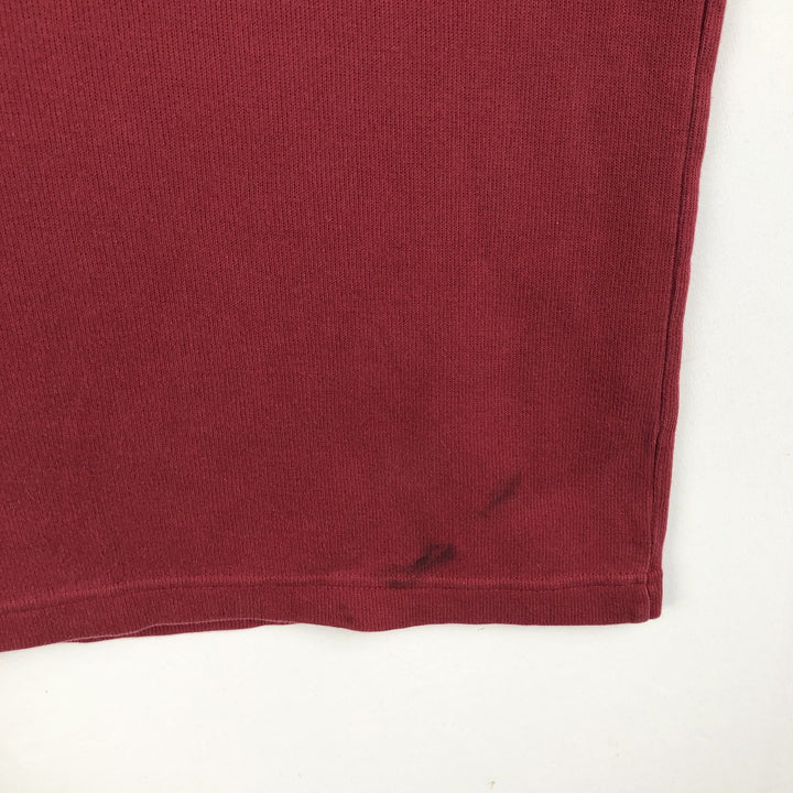 Eddie Bauer long-sleeved T-shirt, men's size L unclear wine-red Vintage Second Hand