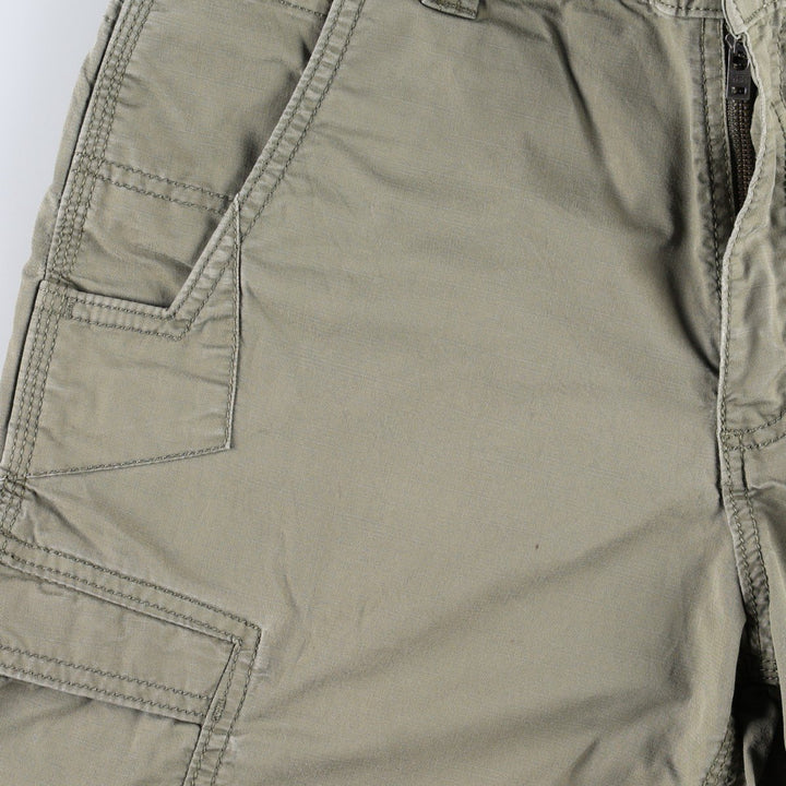 Carhartt Relaxed Fit Work Shorts, Men's Size W35 (approx.) cotton Khaki type Vintage Second Hand