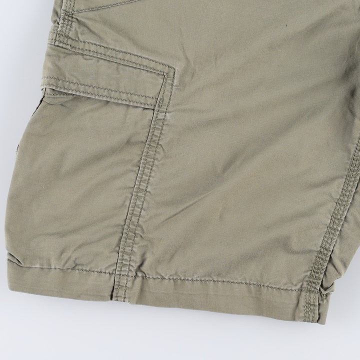 Carhartt Relaxed Fit Work Shorts, Men's Size W35 (approx.) cotton Khaki type Vintage Second Hand