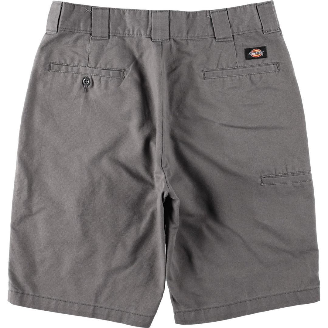 Dickies FLEX Reguiar Fit Work Shorts (Men's, equivalent to W34) polyester gray type Vintage Second Hand