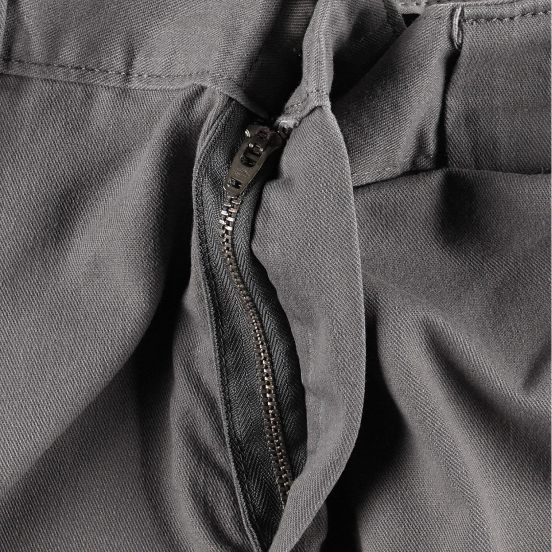 Dickies FLEX Reguiar Fit Work Shorts (Men's, equivalent to W34) polyester gray type Vintage Second Hand
