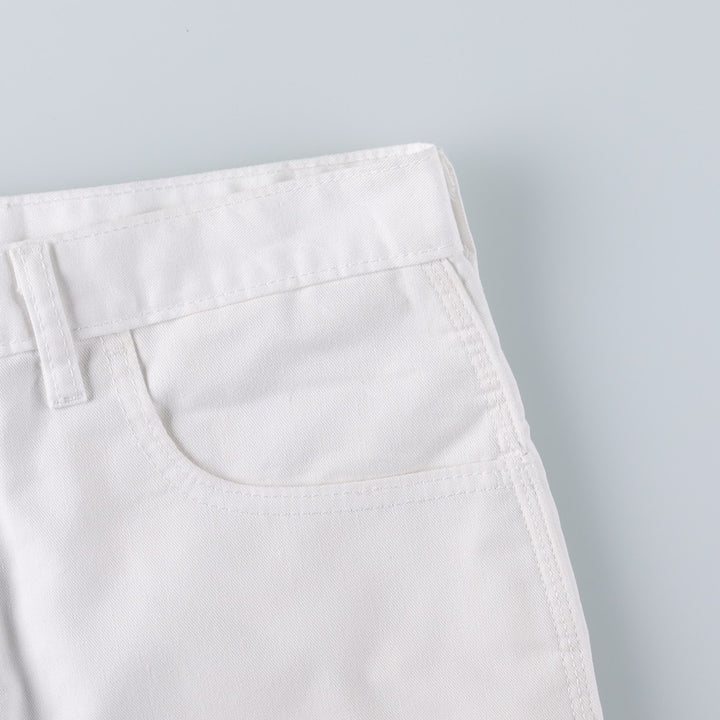 Dickies Painter Shorts, Men's W35 (approx.) polyester white type Vintage Second Hand