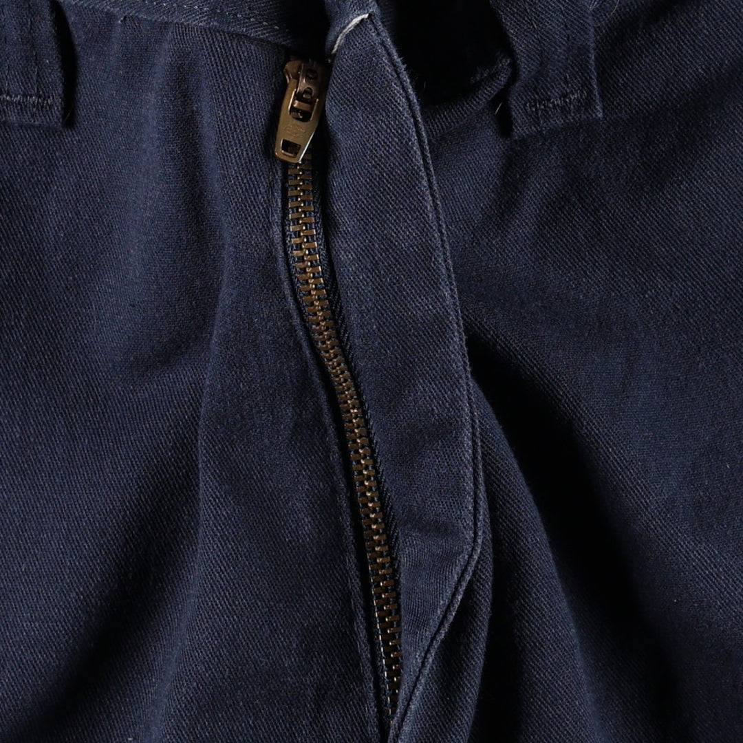 Dickies Select Commercial Services Work Shorts (Men's W35 equivalent) polyester navy blue type Vintage Second Hand