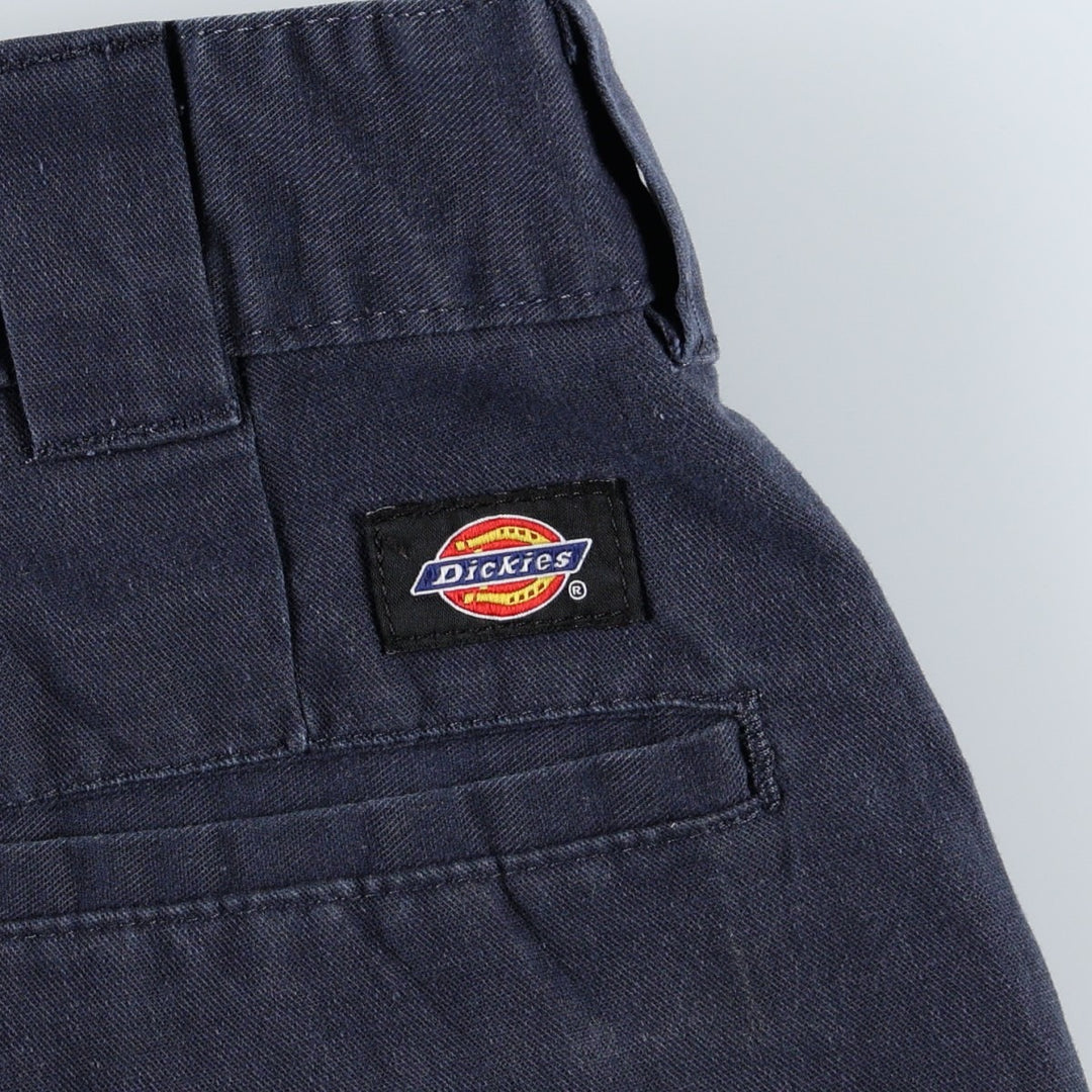 Dickies FLEX Relaxed Fit Cargo Shorts (Men's, equivalent to W34) polyester navy blue type Vintage Second Hand