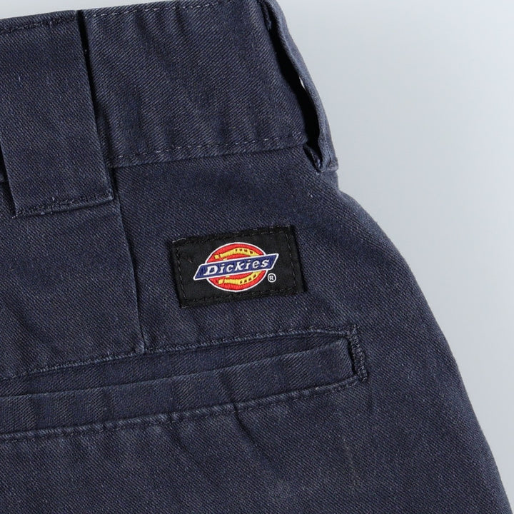 Dickies FLEX Relaxed Fit Cargo Shorts (Men's, equivalent to W34) polyester navy blue type Vintage Second Hand