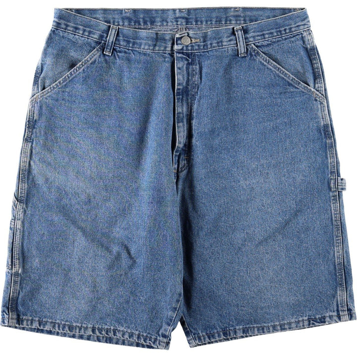 Wrangler Denim Painter Shorts, Shorts, Men's, W37 equivalent unclear blue type Vintage Second Hand
