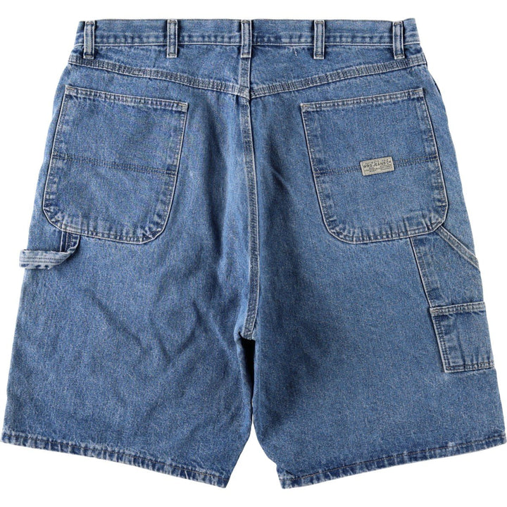 Wrangler Denim Painter Shorts, Shorts, Men's, W37 equivalent unclear blue type Vintage Second Hand