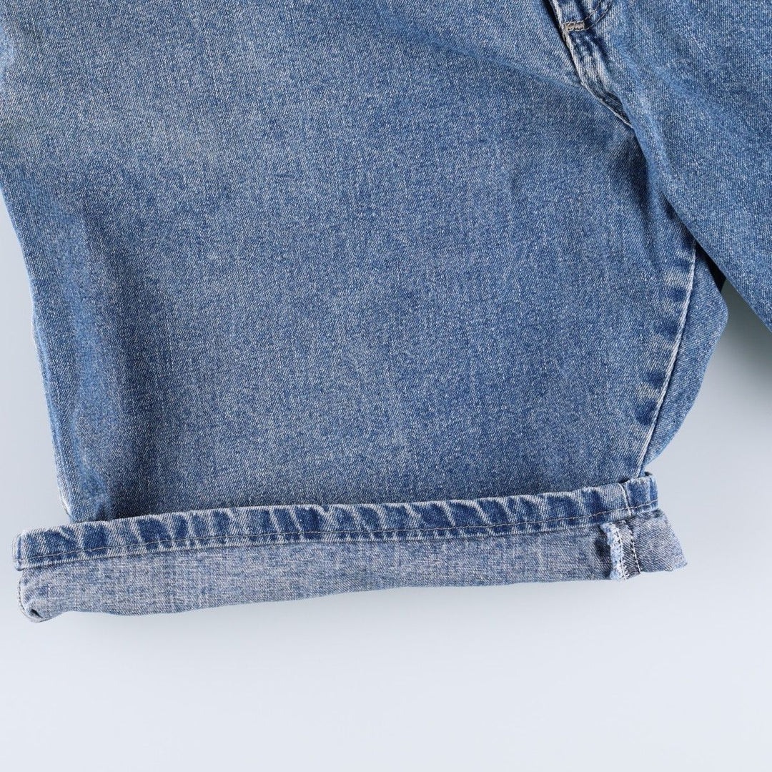 Wrangler Denim Painter Shorts, Shorts, Men's, W37 equivalent unclear blue type Vintage Second Hand