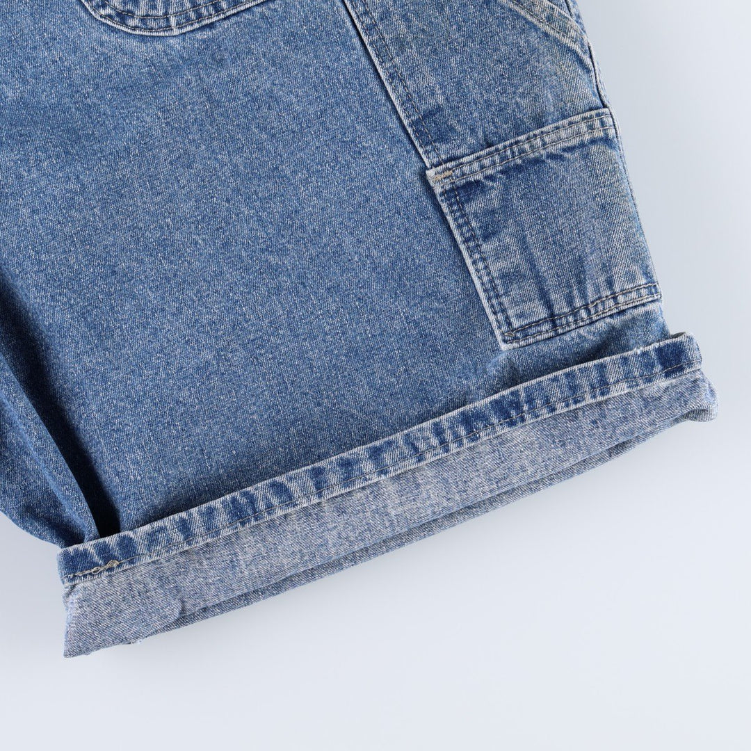 Wrangler Denim Painter Shorts, Shorts, Men's, W37 equivalent unclear blue type Vintage Second Hand