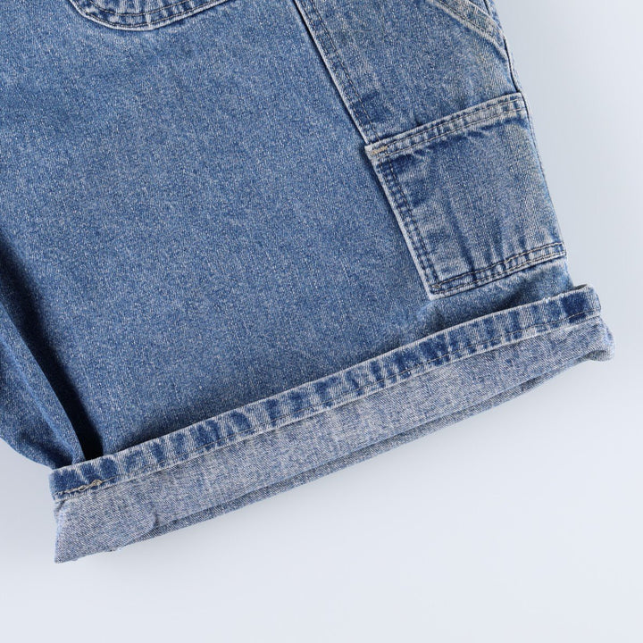 Wrangler Denim Painter Shorts, Shorts, Men's, W37 equivalent unclear blue type Vintage Second Hand