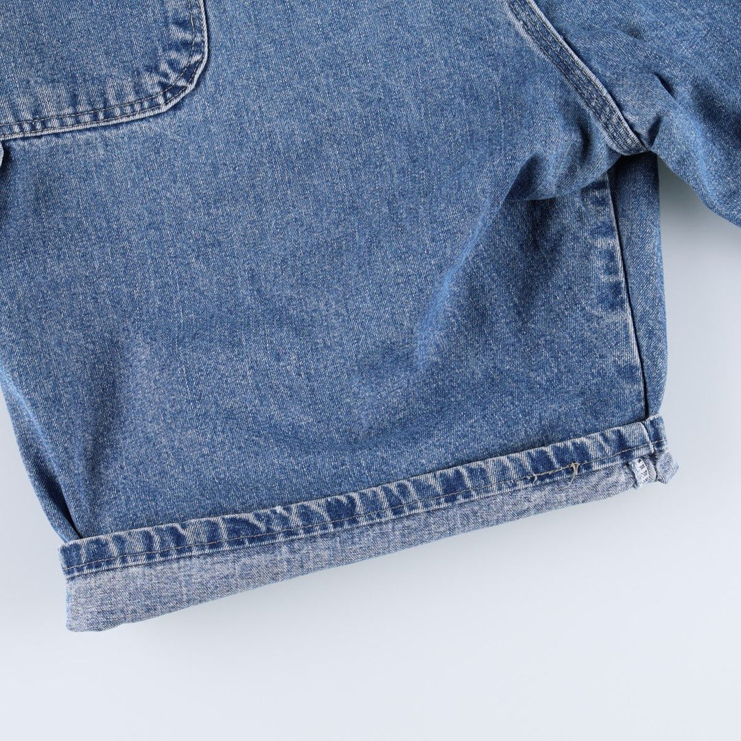 Wrangler Denim Painter Shorts, Shorts, Men's, W37 equivalent unclear blue type Vintage Second Hand