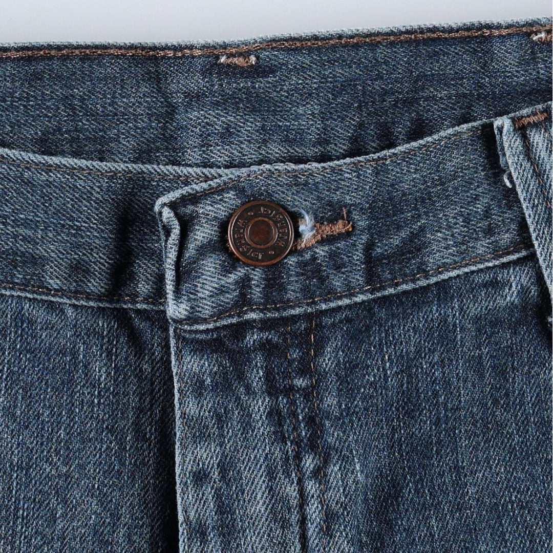 Wrangler Carpenter Denim Painter Shorts (Men's W36 equivalent) cotton blue type Vintage Second Hand